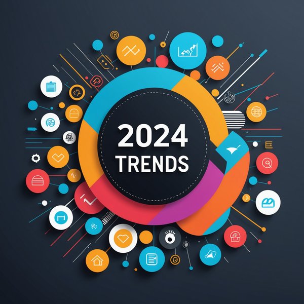 Tendances en design graphique pour 2024 : ce qu'il faut surveiller